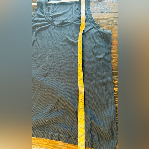 G. LABEL BY GOOP Anastasia black racerback tank size XL - Picture 5 of 5